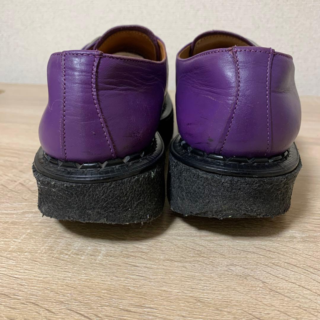 希少 e coxラバーソール(パープル)UK8(中古品)お値引可能