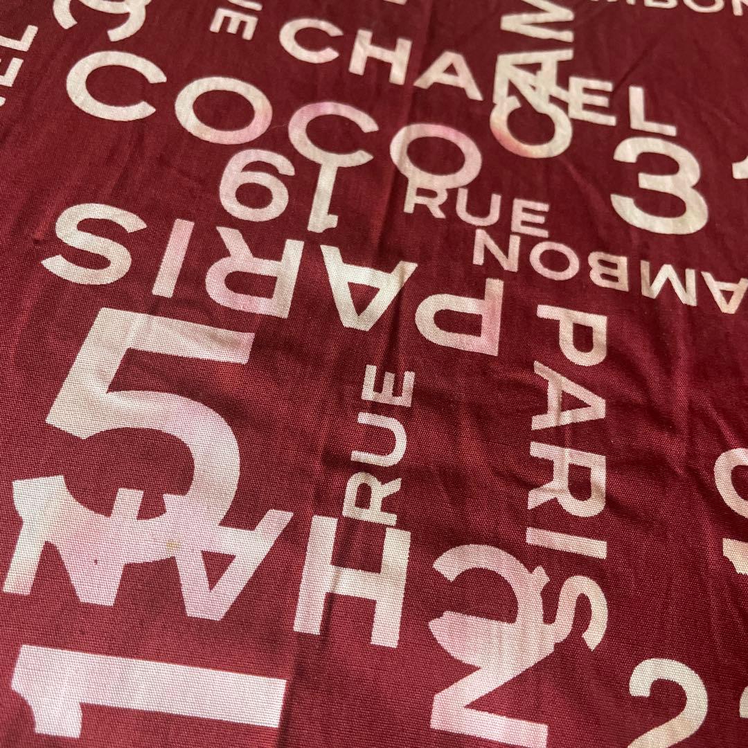 CHANEL バイシーライン折りたたみ傘 レッド