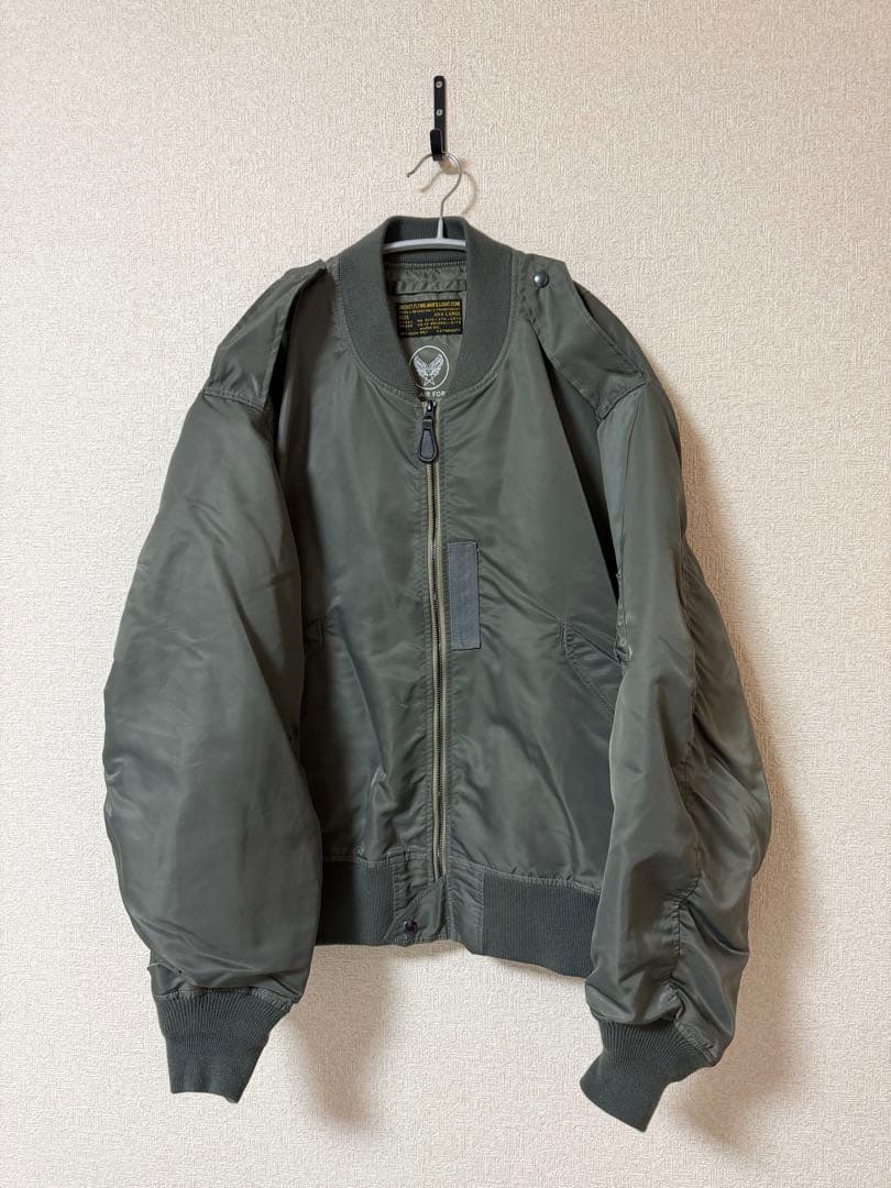 米軍 最初期型 L-2B フライトジャケット SAGE WAIPER.inc