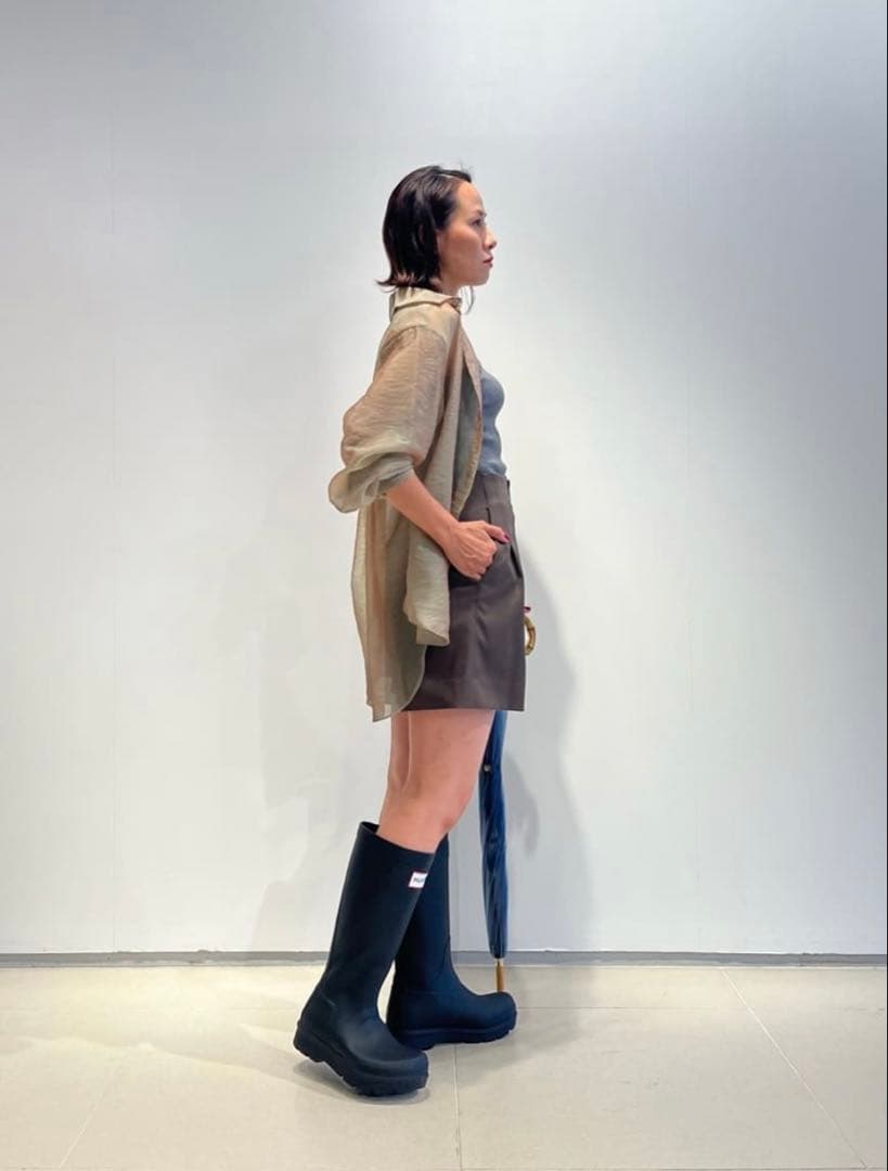 ESTNATION ハイウエストショートパンツ