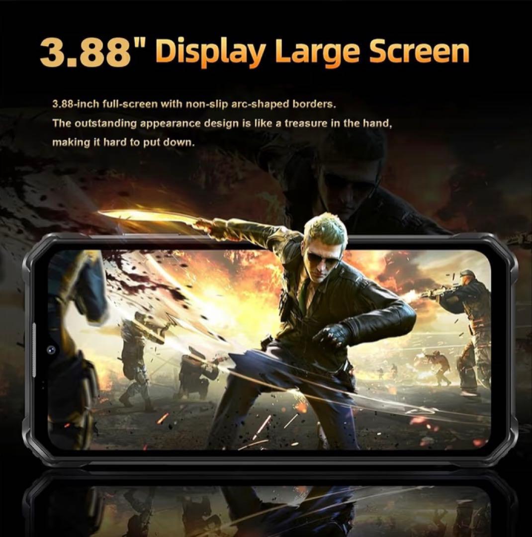 ミニスマホ 3.88インチ Android 12 スマートフォン 防水・防塵