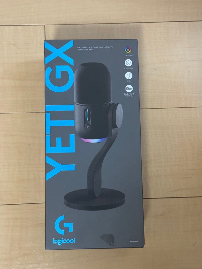 配信機器・PA機器・レコーディング機器 Logicool YETI GX BK