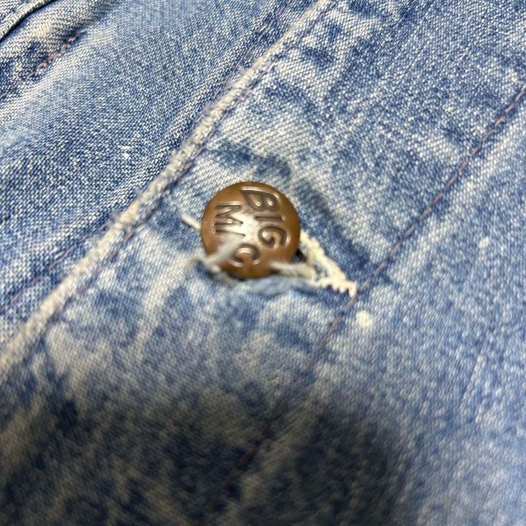 コーヒー 60s BIG MAC DENIM COVERALL 40相当