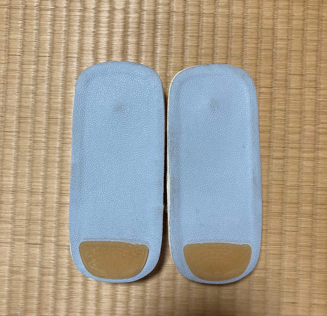 ［美品］七五三 男の子5歳　羽織袴セット　青地　鷹　宝船　縞袴