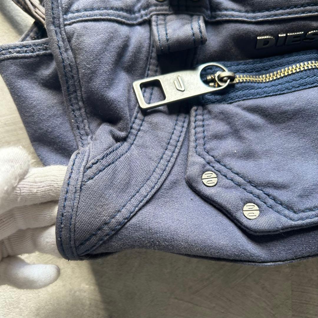 バッグ diesel grunge gimmick shoulder bag navy