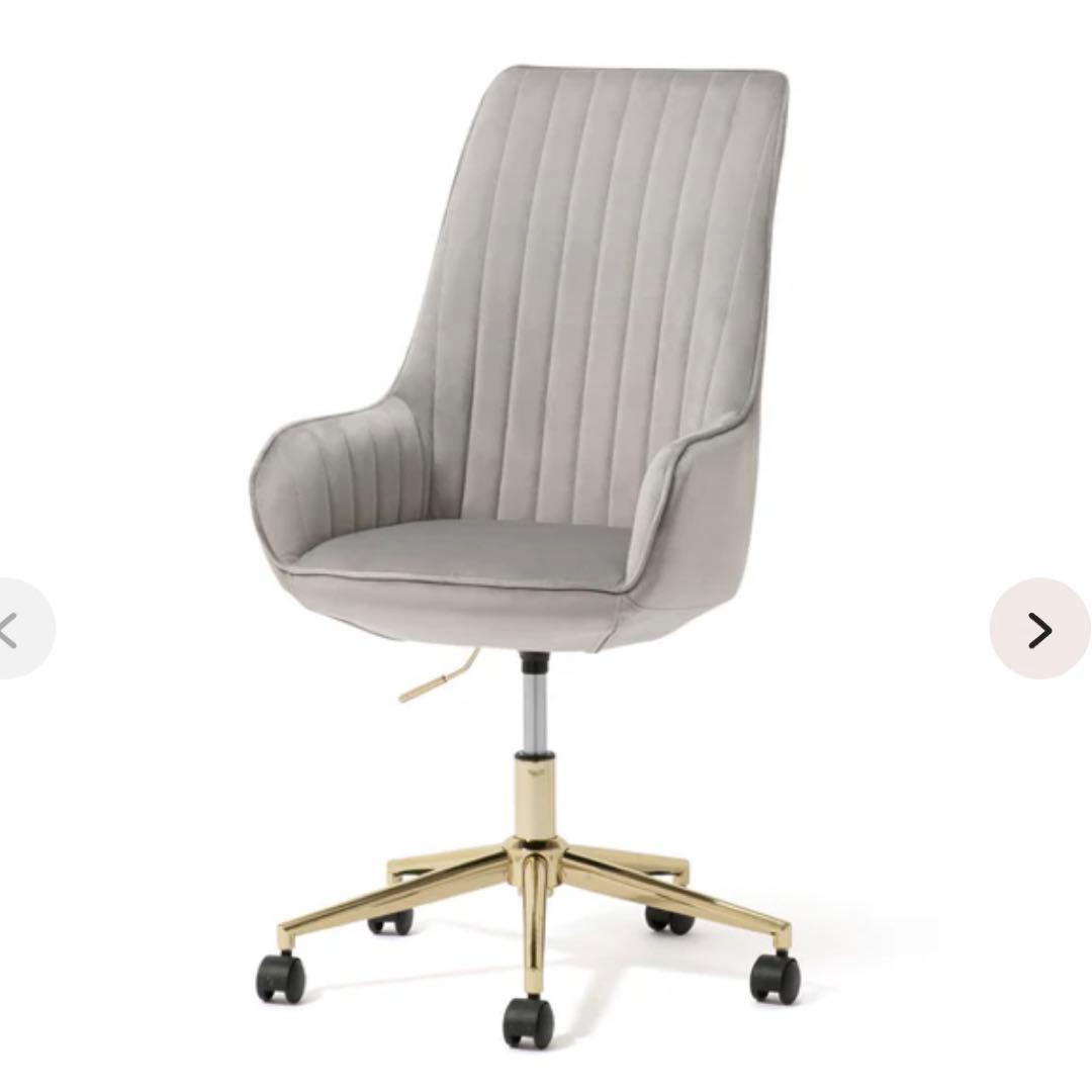 francfranc フランフラン エルドラド デスクチェア ハイバック グレー