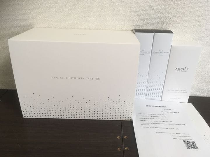 新品未開封品！ミュゼ/光美容器、ローション/4点8万円分