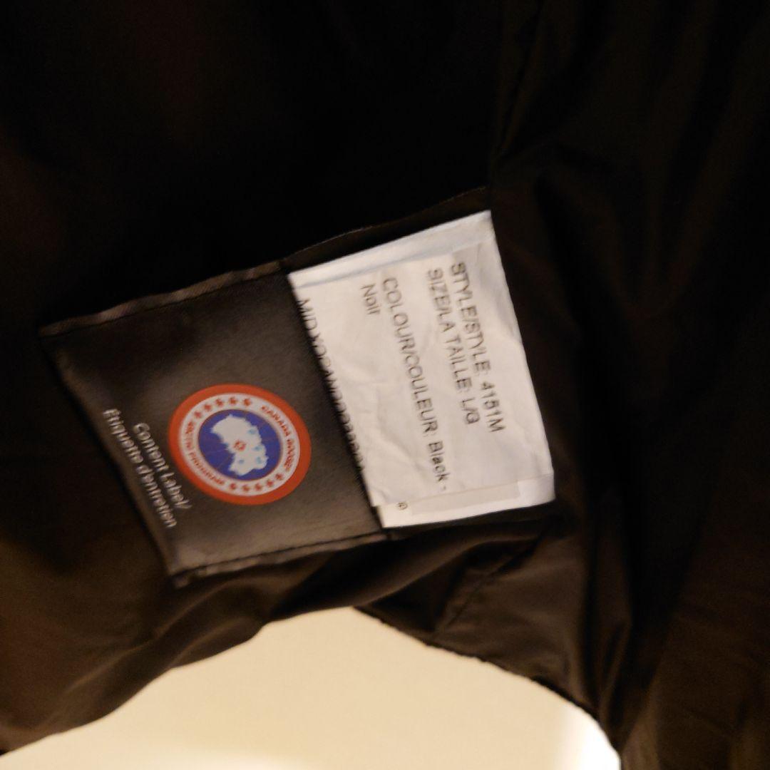   ブラック ダウンベスト L