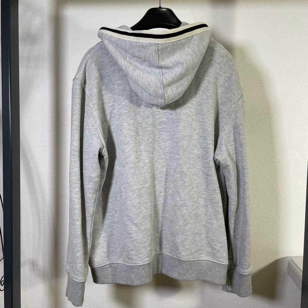 Y*u様 MONCLER グレー フルジップ パーカー　L