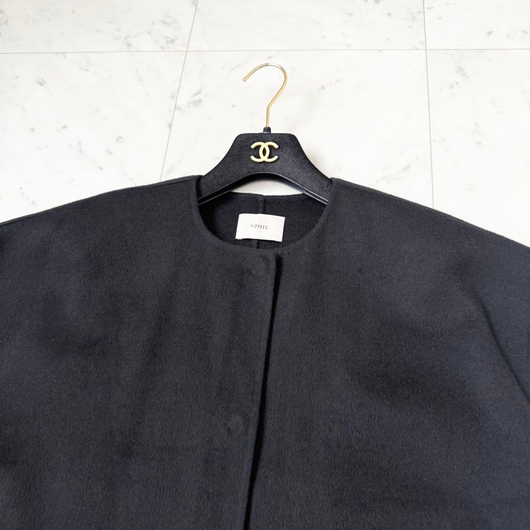 23AW❤️LE PHIL ルフィル　ライトリバージレ　QR ブラック　Mサイズ