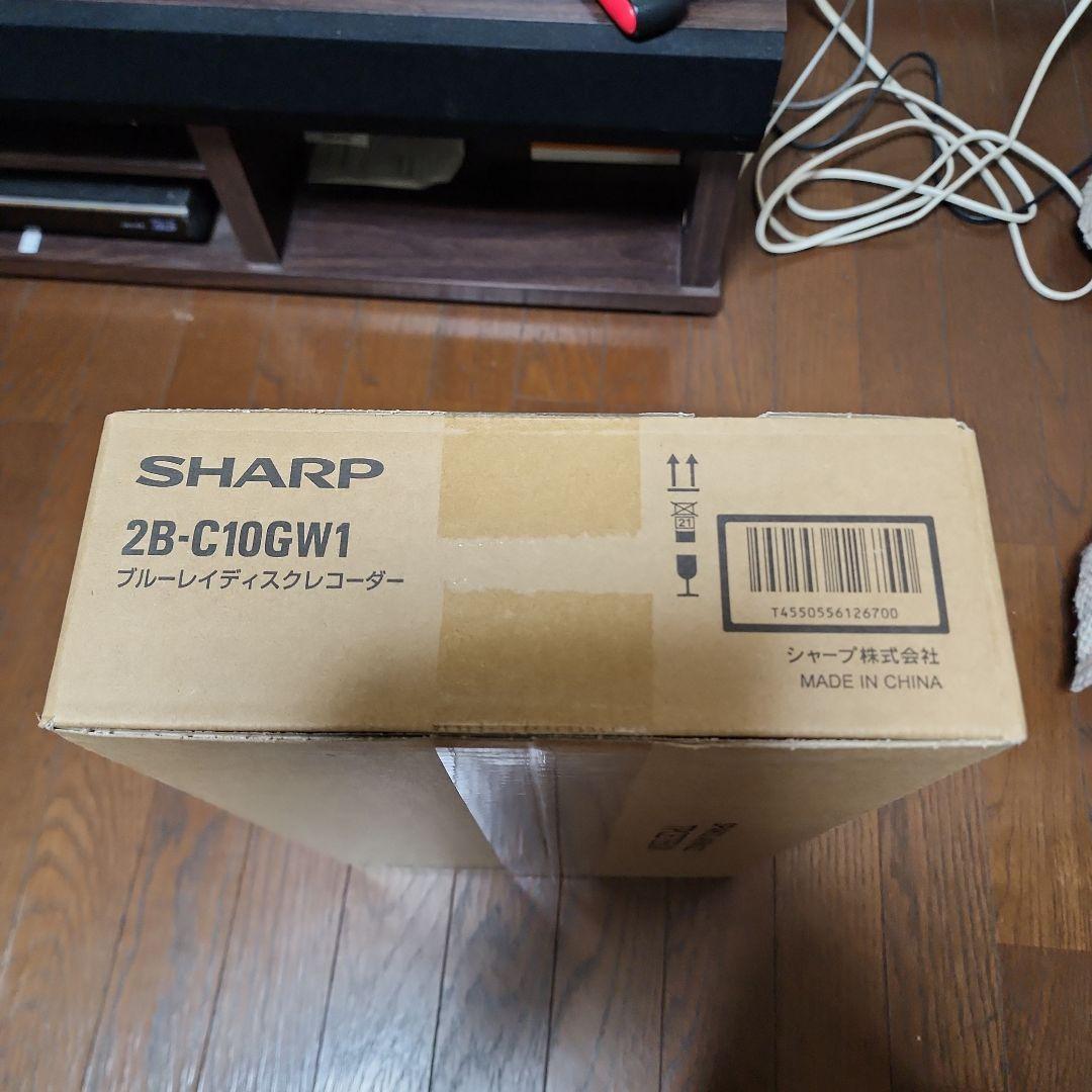 SHARP 2B-C10GW1 ブルーレイレコーダー