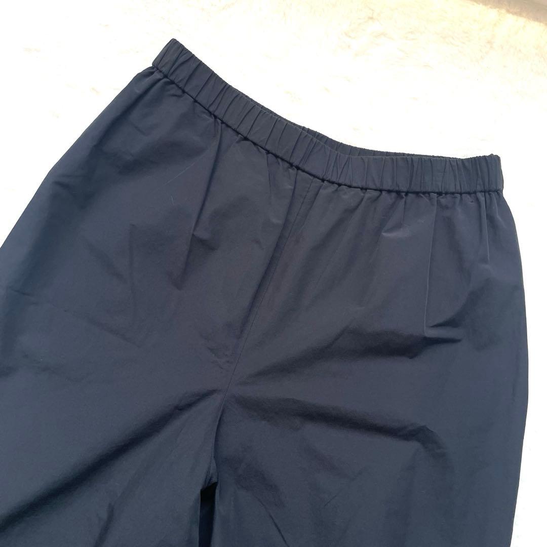 慈雨 センソユニコ 変形 バルーン ワイド パンツ 黒 40