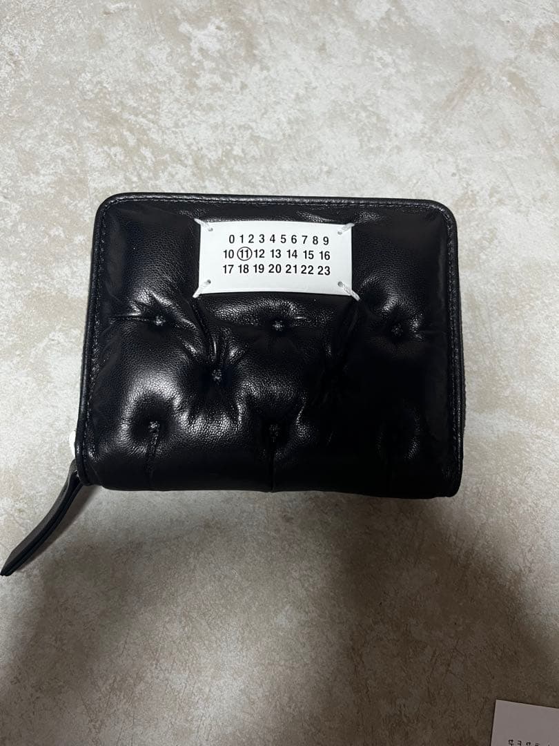 わ*に様 【美品】メゾンマルジェラ　グラム スラムエンブロイダリー ウォレット