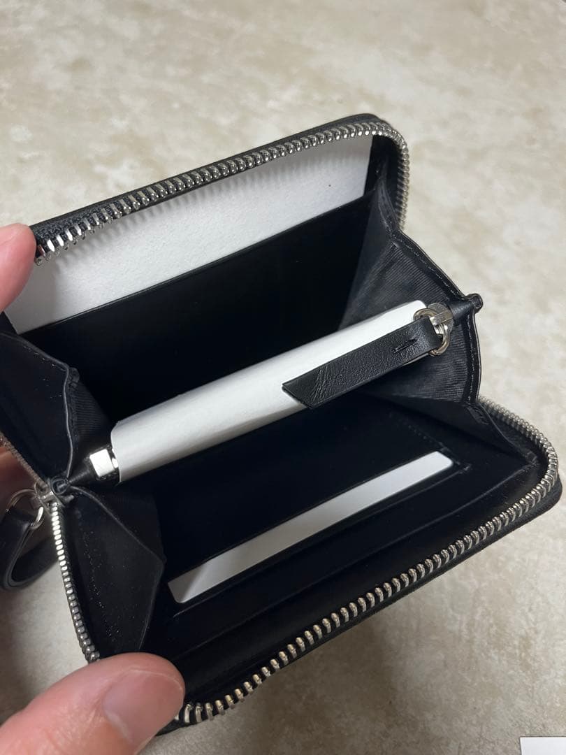 わ*に様 【美品】メゾンマルジェラ　グラム スラムエンブロイダリー ウォレット