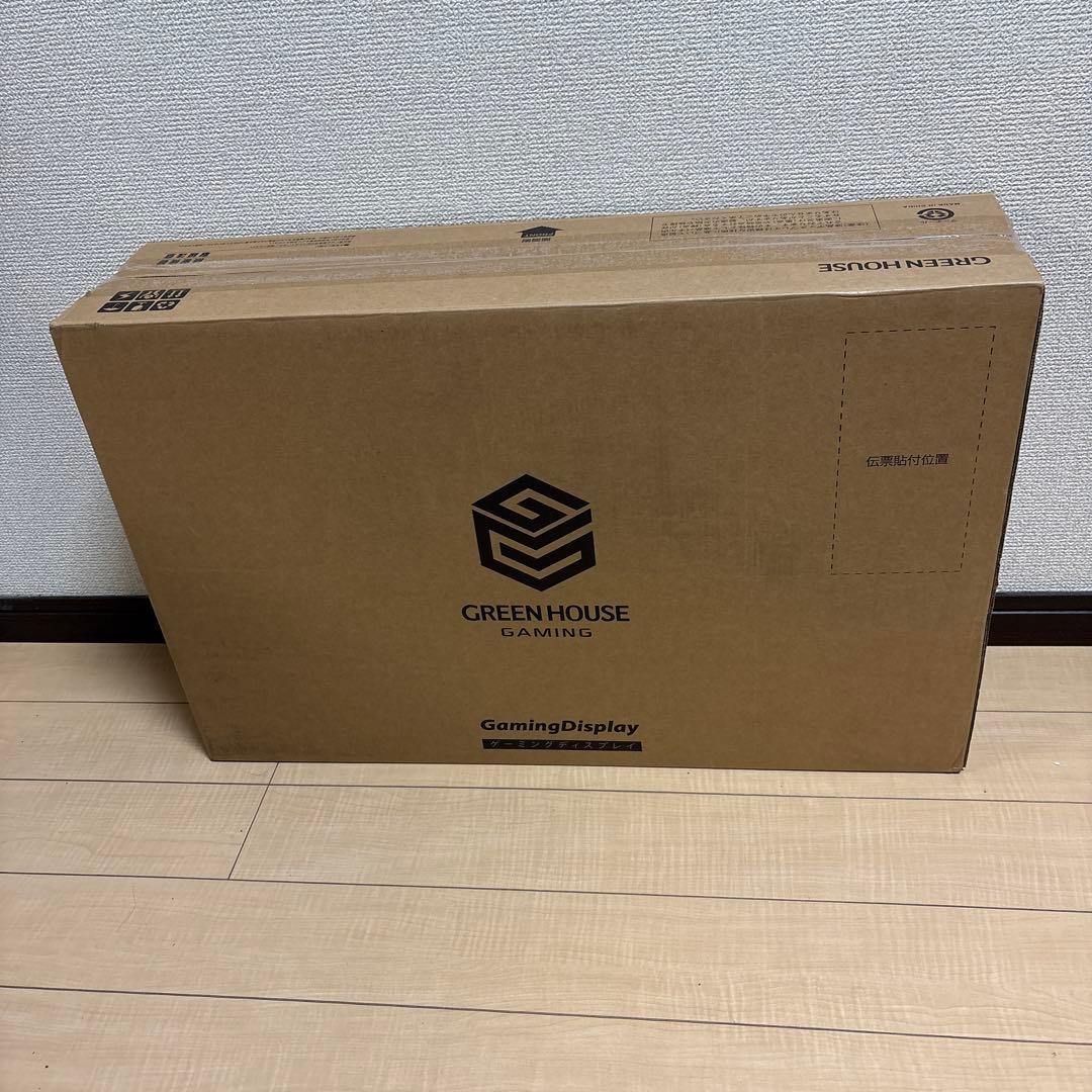 グリーンハウス 23.8インチ ゲーミングモニターGH-ELCG238B-WH