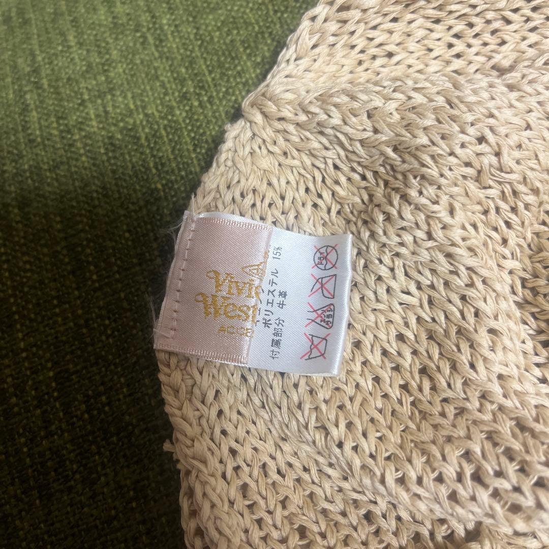 ヴィヴィアンウエストウッド ハート柄 帽子 ヴィンテージ