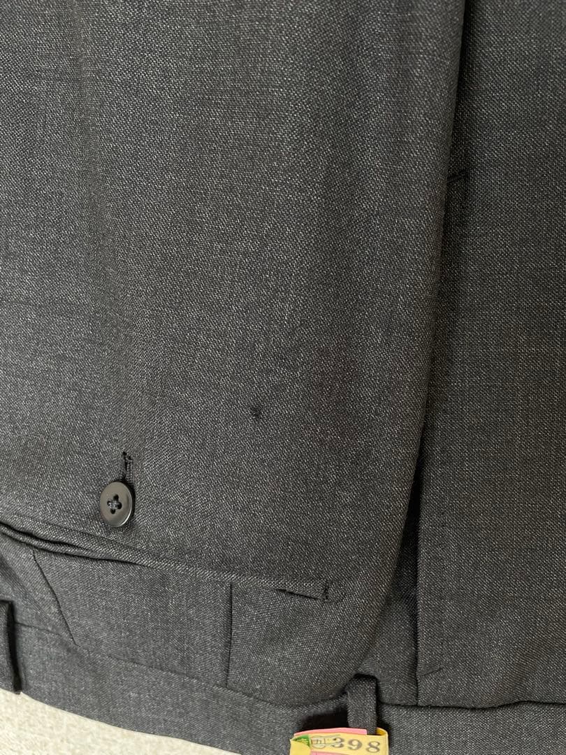 ビームスF チャコール ビジネススーツ クリーニング済 サイズ46