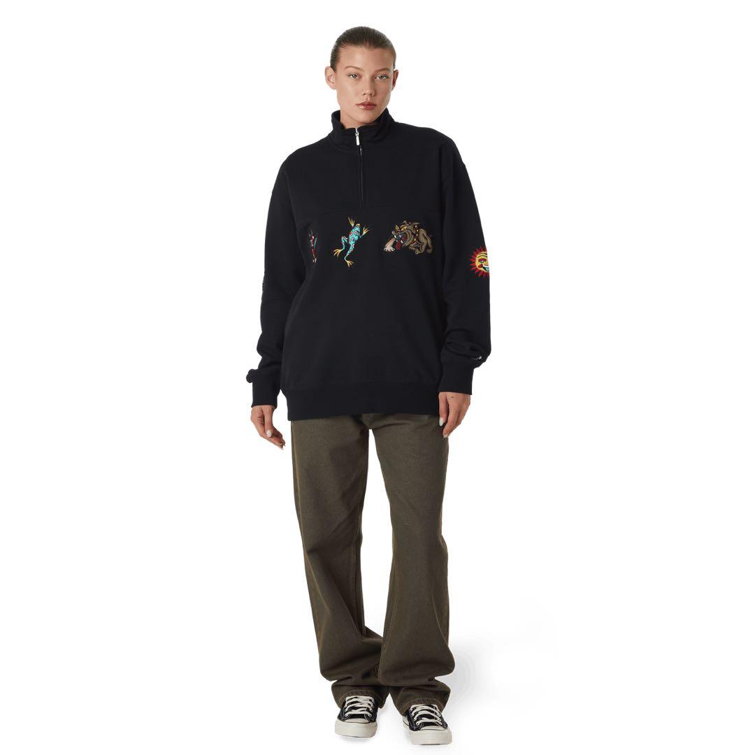 ぴーち BLEDSOE QUARTER ZIP FLEECE