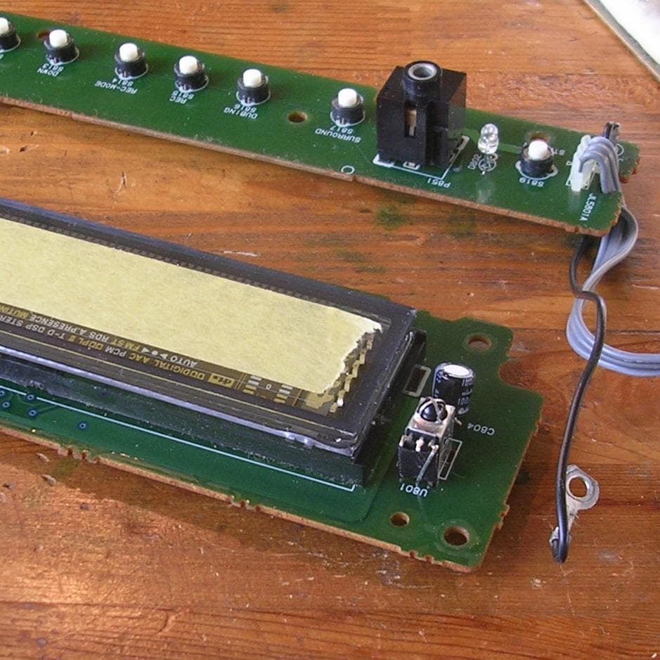 ＜整備品＞ONKYO FR-7GXDV リモコン付き