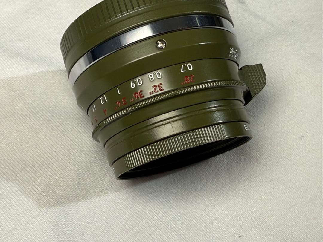 LIGHT LENS LAB 35mm F2 周八枚 オリーブ