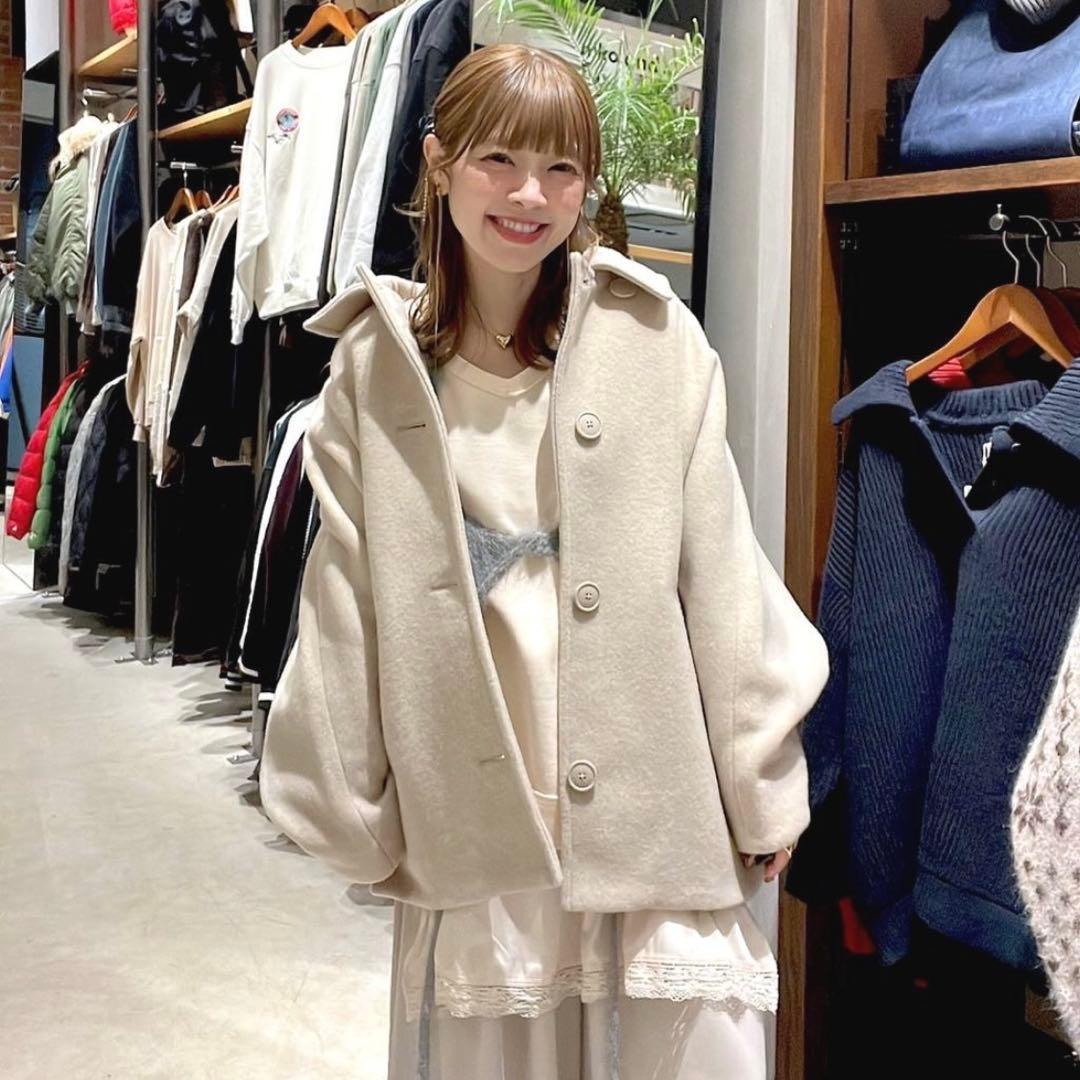 nico and... ライトモッサドルマンジャケットコート【年末限定値下】