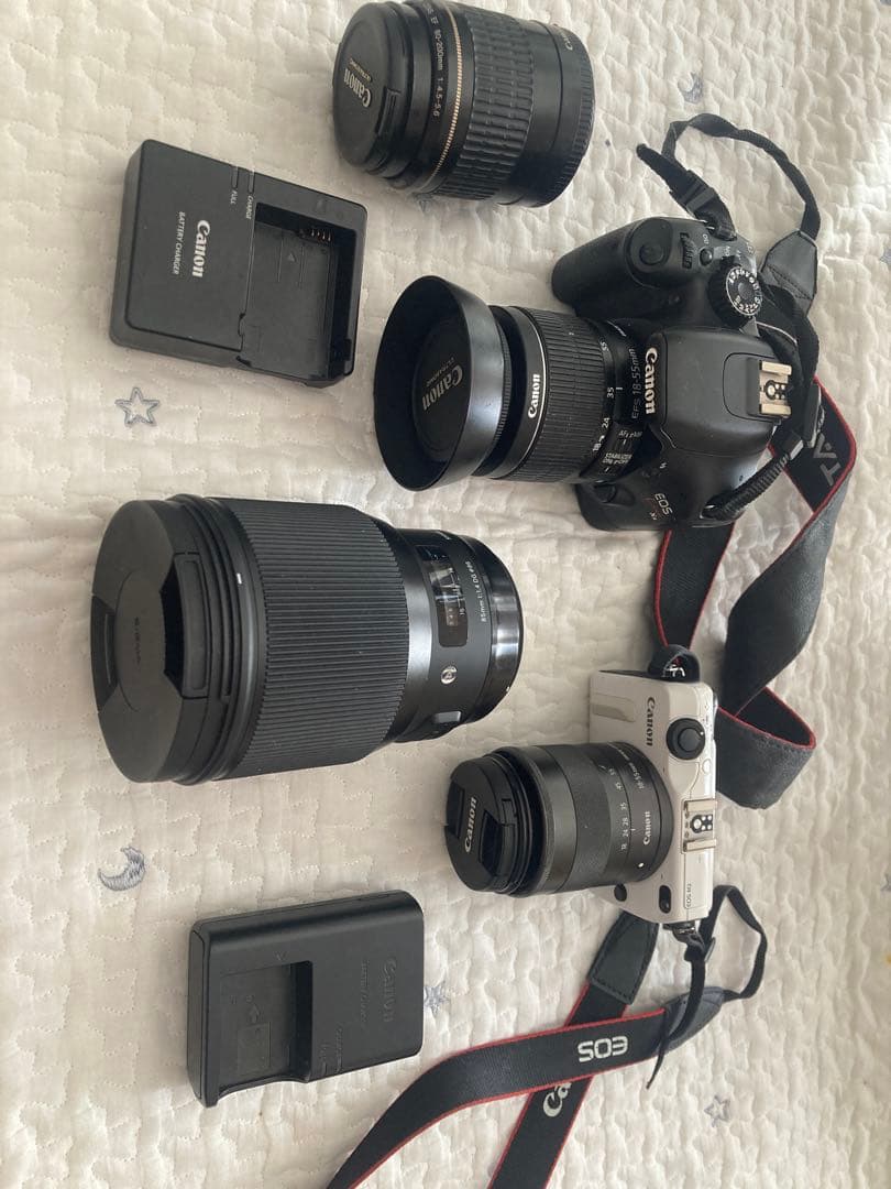 Canon カメラ・レンズまとめ売り SIGMA85mm付