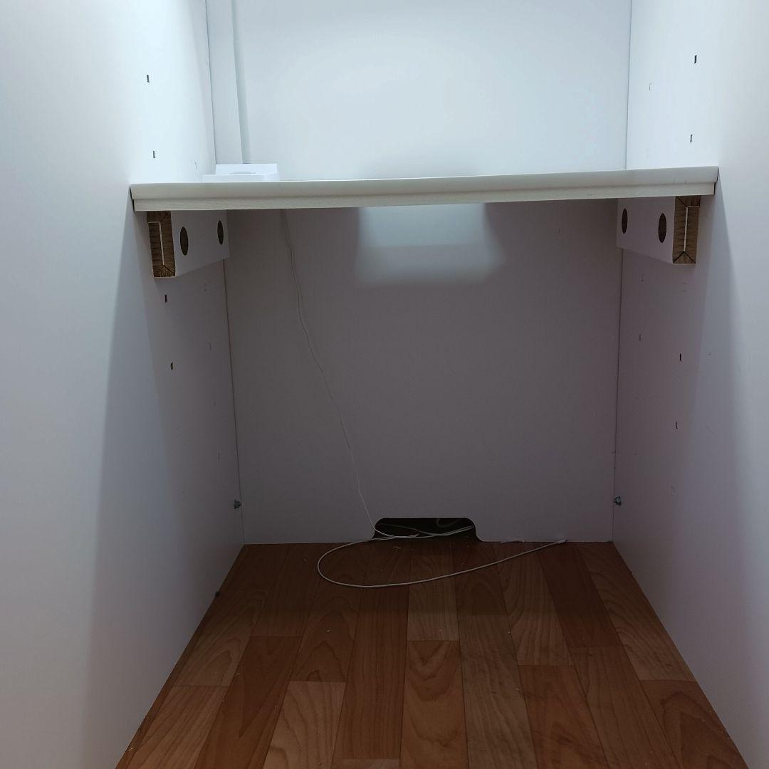 ワークボックス 　簡易個室　リモートワーク部屋　天井LEDライト付　引き取り限定