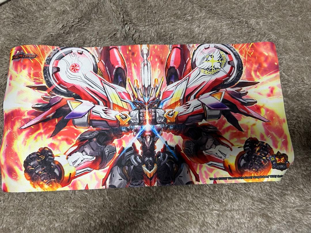 た*ん様 超CS プレイマット　レッドゾーン　F フォーミュラ