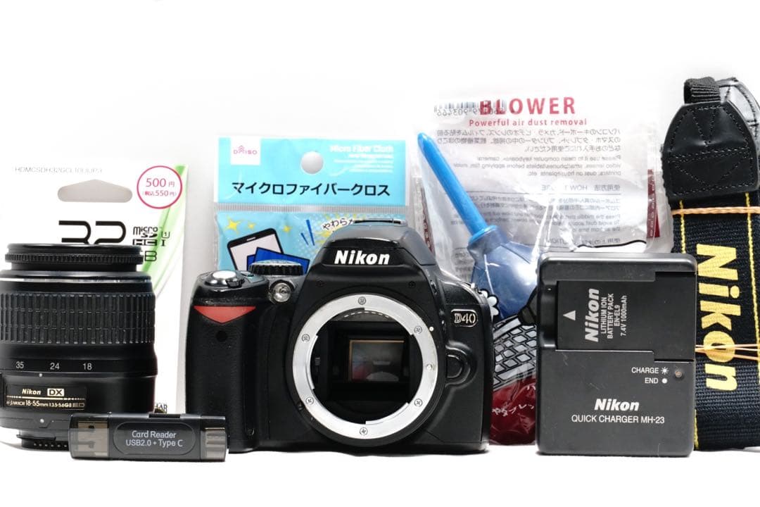 Nikon D40 レンズセット✨スマホ転送 入門モデル 一眼レフ
