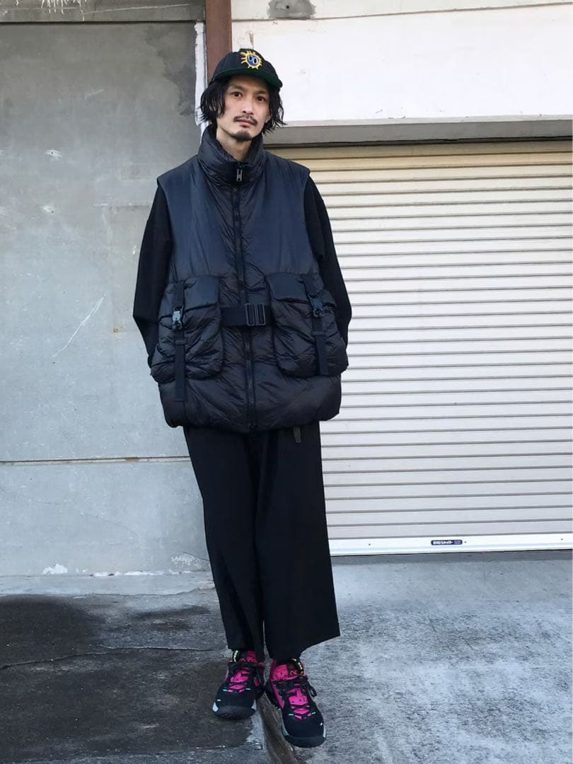 Y-3ワイスリー ダウンベストジャケット