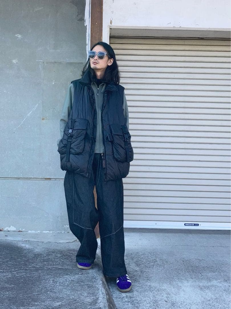 Y-3ワイスリー ダウンベストジャケット