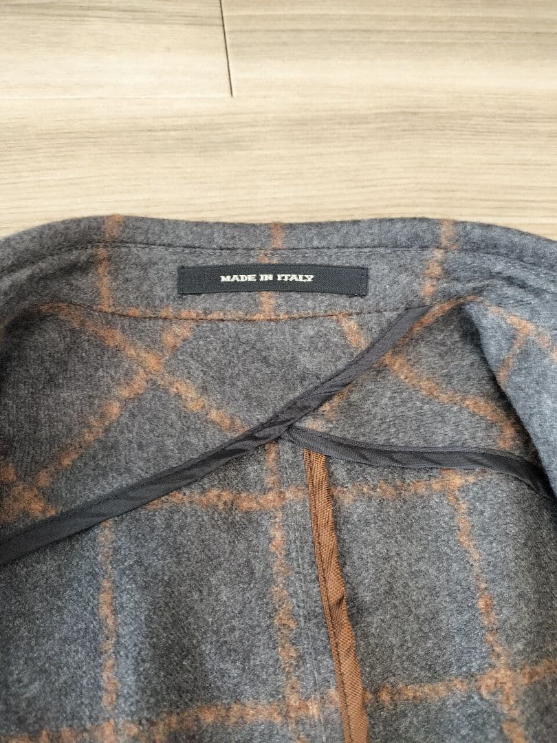 TAGLIATORE 46 ダブルブレスト ジャケット　グレー　チェック