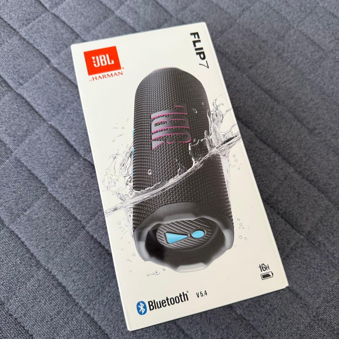 JBL FLIP7 ワイヤレススピーカー ファンキーブラック