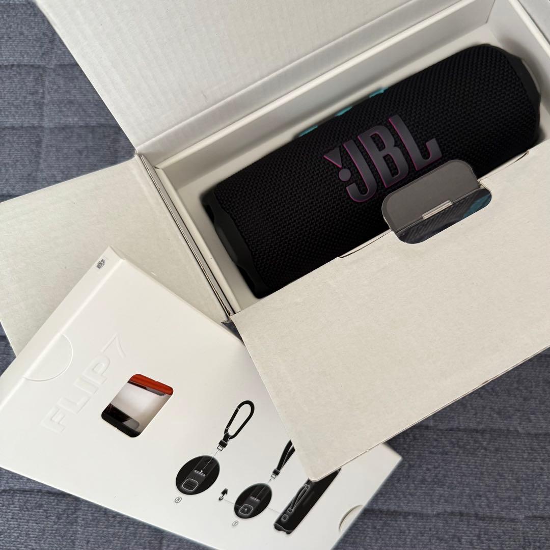 JBL FLIP7 ワイヤレススピーカー ファンキーブラック