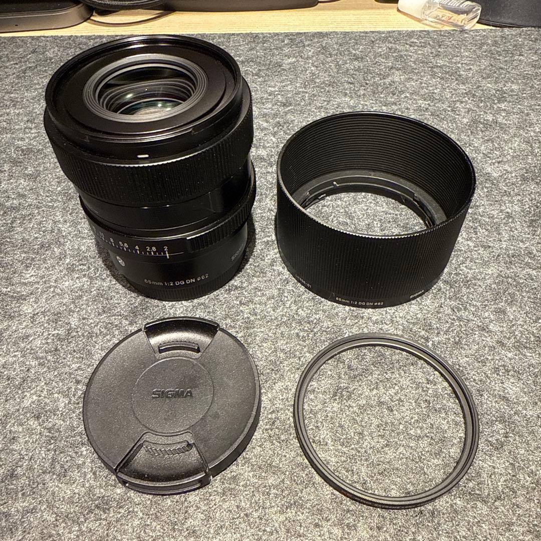 SIGMA 65mm F2 DG DN レンズ　eマウント