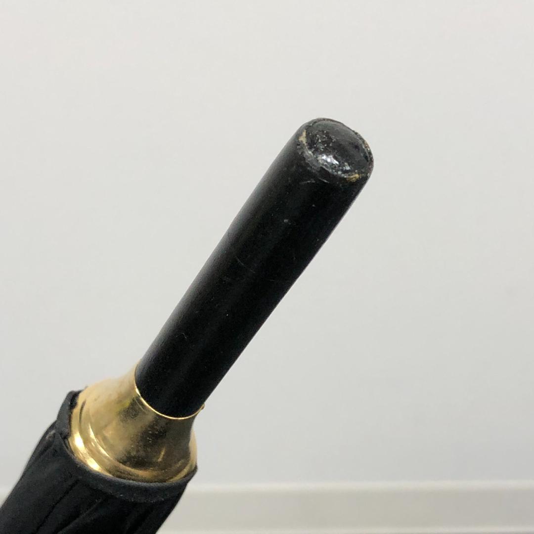 【未使用保管品】1E142/フェンディ/雨傘/ズッカ柄/FF/黒/茶/オールド