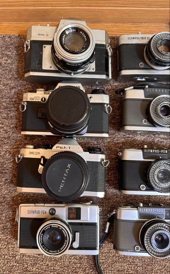 OLYMPUS MAXELL PANASONicフィルムカメラ ジャンク　まとめ