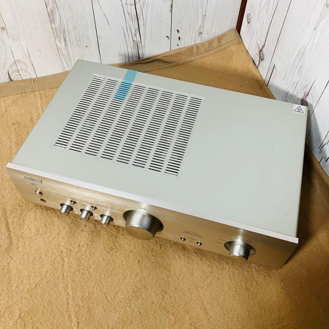 【美品】DENON プリメインアンプ PMA-390RE リモコン付き シルバー