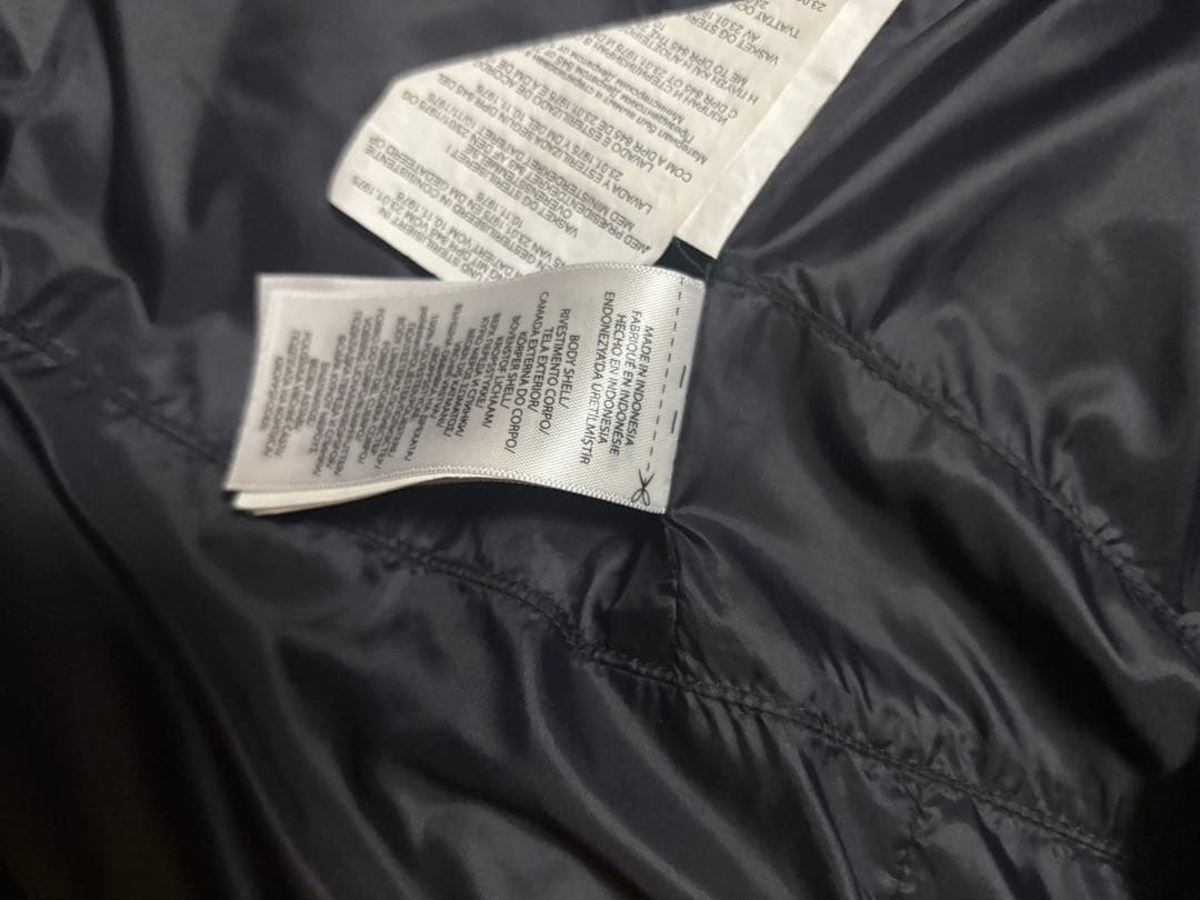 。*様 Polo Ralph Lauren フード付きダウンベスト XS ブラッ