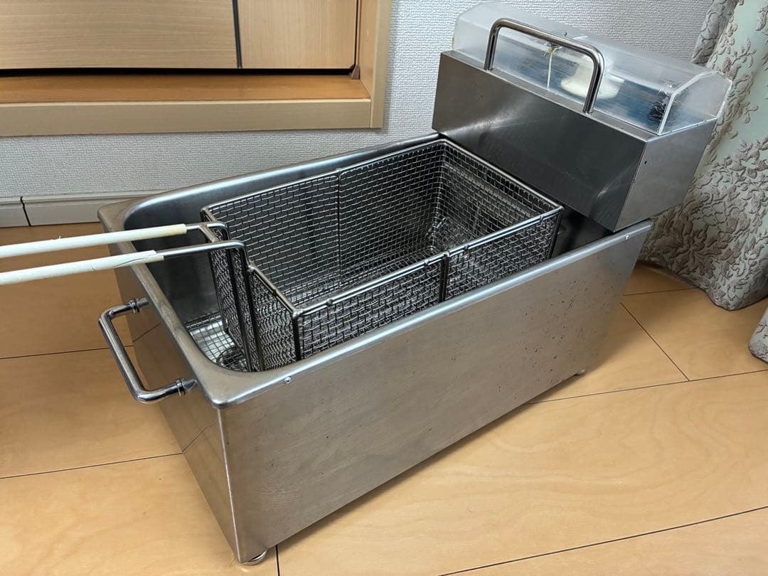 業務用　ニチワ電機　電気フライヤー　MMF-8 8L 100V