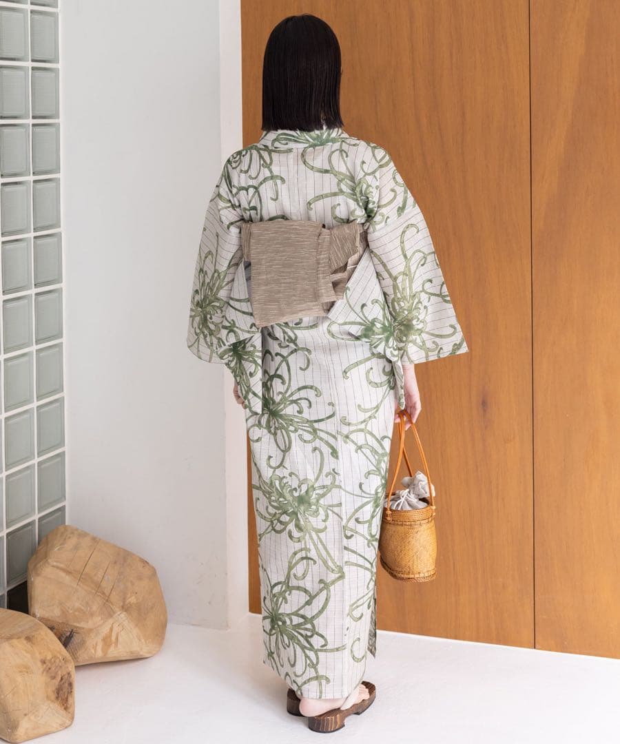 ［新品］浴衣・帯・下駄セット