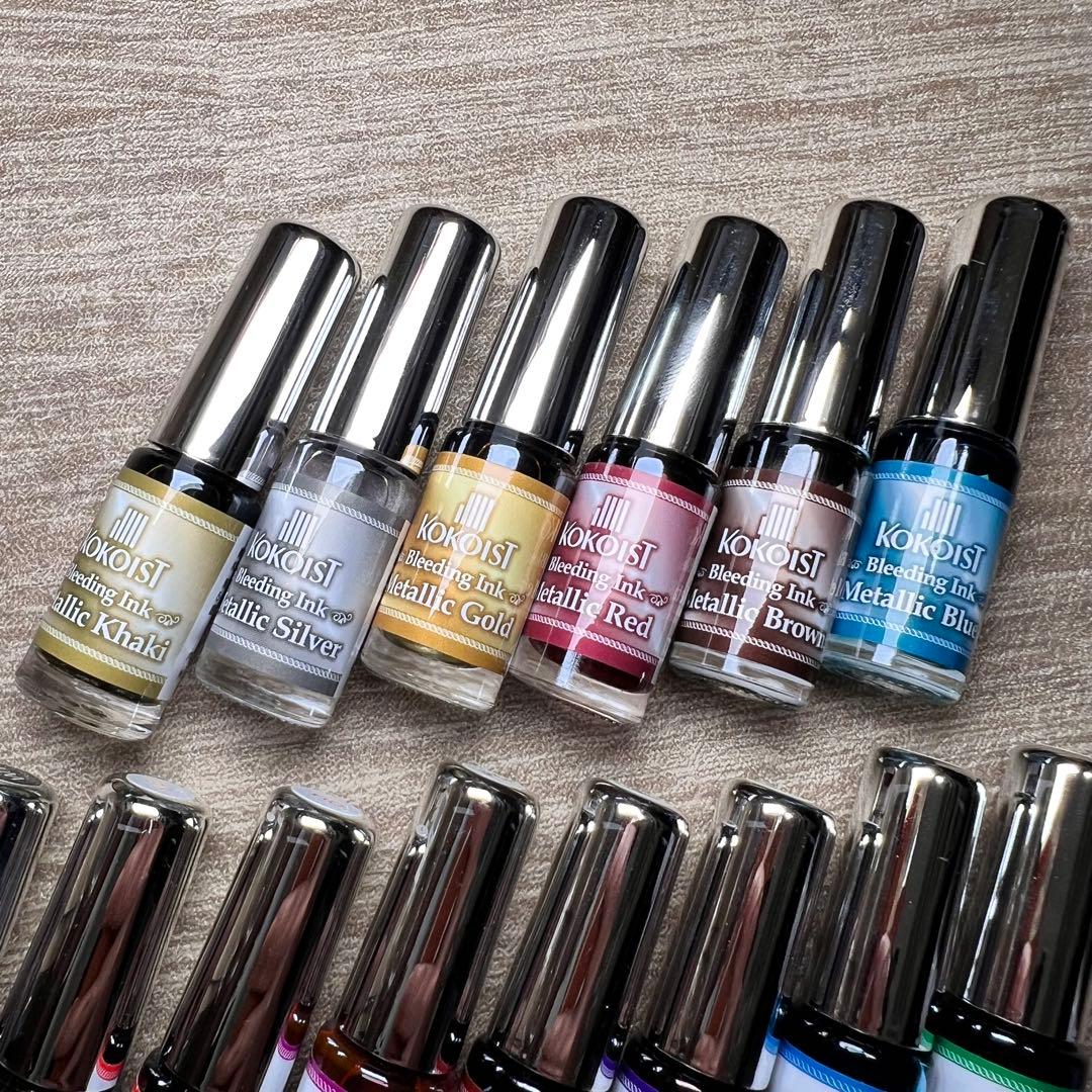 ココイストKOKOIST ブリーディングインク 15色セット