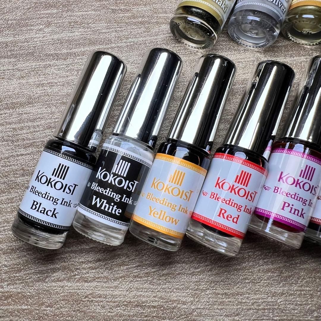ココイストKOKOIST ブリーディングインク 15色セット