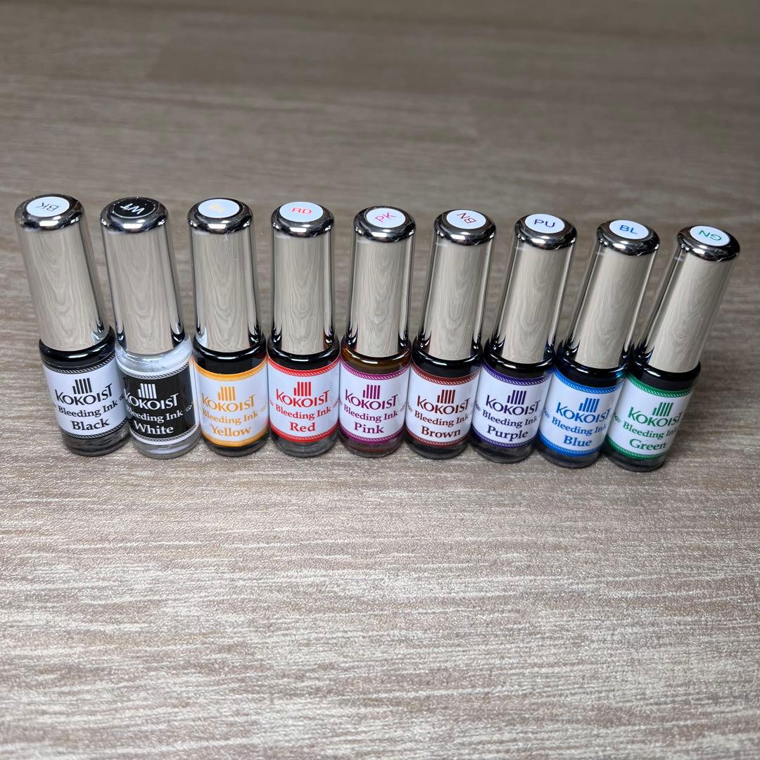 ココイストKOKOIST ブリーディングインク 15色セット