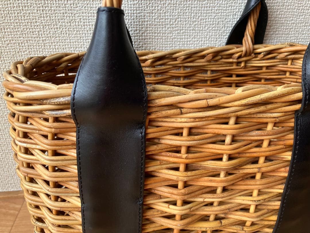 FleaStoreVegetal　フリーストアベジタル　かごバッグ　黒