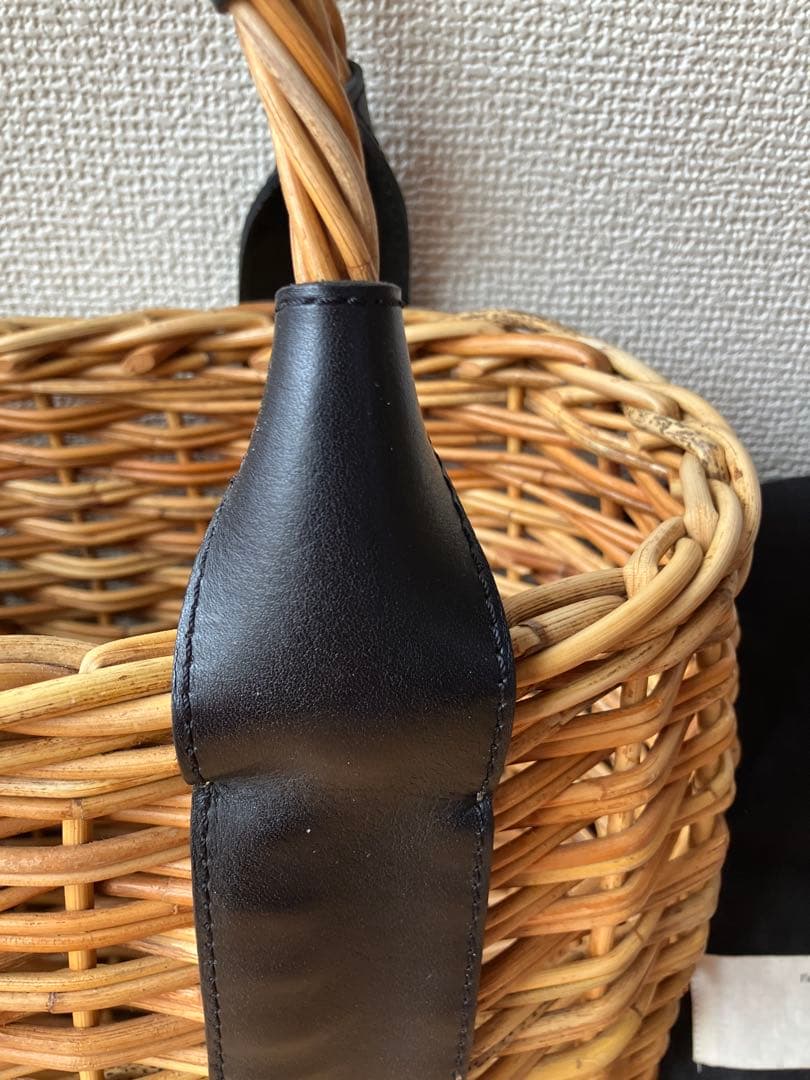 FleaStoreVegetal　フリーストアベジタル　かごバッグ　黒