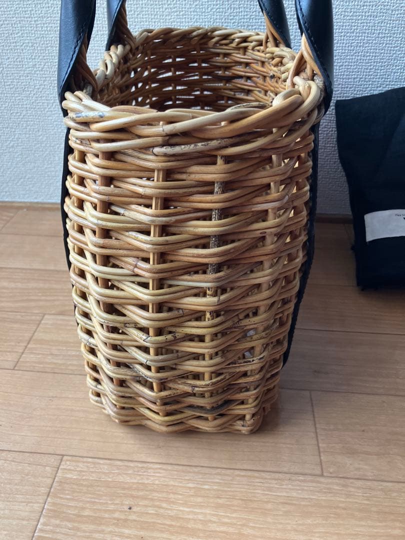 FleaStoreVegetal　フリーストアベジタル　かごバッグ　黒