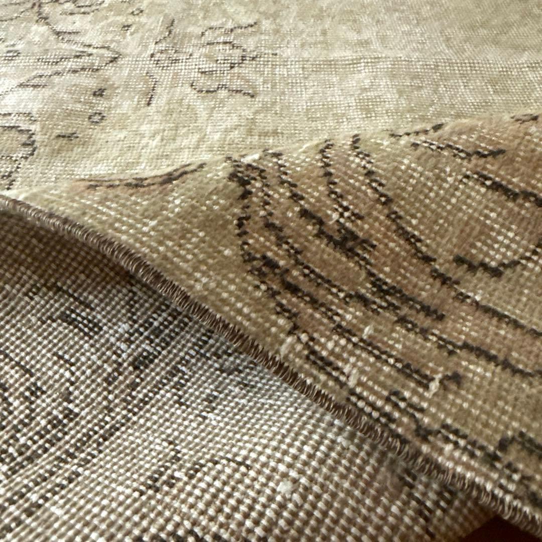 ショウちゃん　超大判150×277ナチュラルトルコヴィンテージラグ