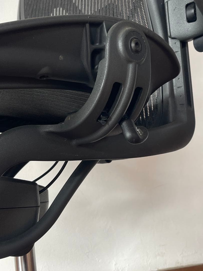 ハーマンミラー アーロンチェア Bサイズ フル装備 ポスチャーフィット