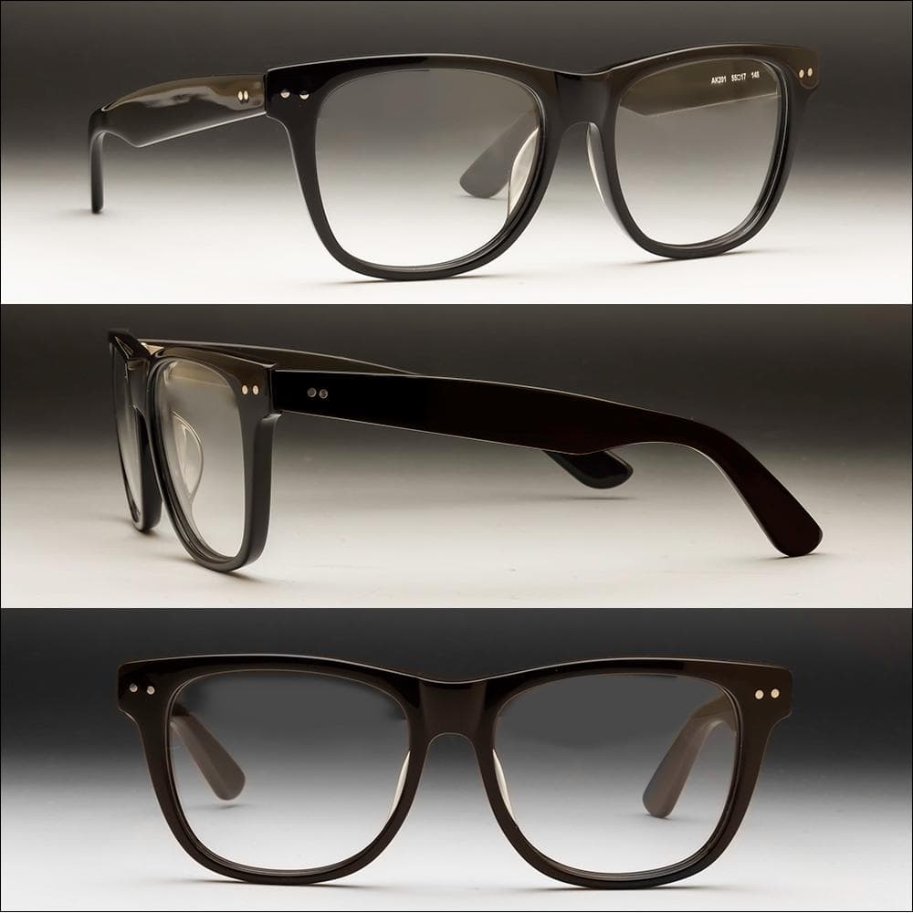 遠近両用メガネ (老眼 +1.00) 鯖江メガネ ヴィンテージ AK201 新品